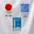 Logotipos Olímpicos Memorables: Tokio 1964, Atenas 2004 y Helsinki 1952